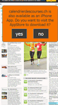 Mobile Screenshot of calendrierdescourses.ch