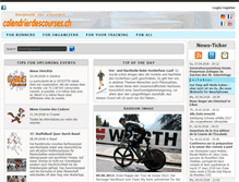 Tablet Screenshot of calendrierdescourses.ch